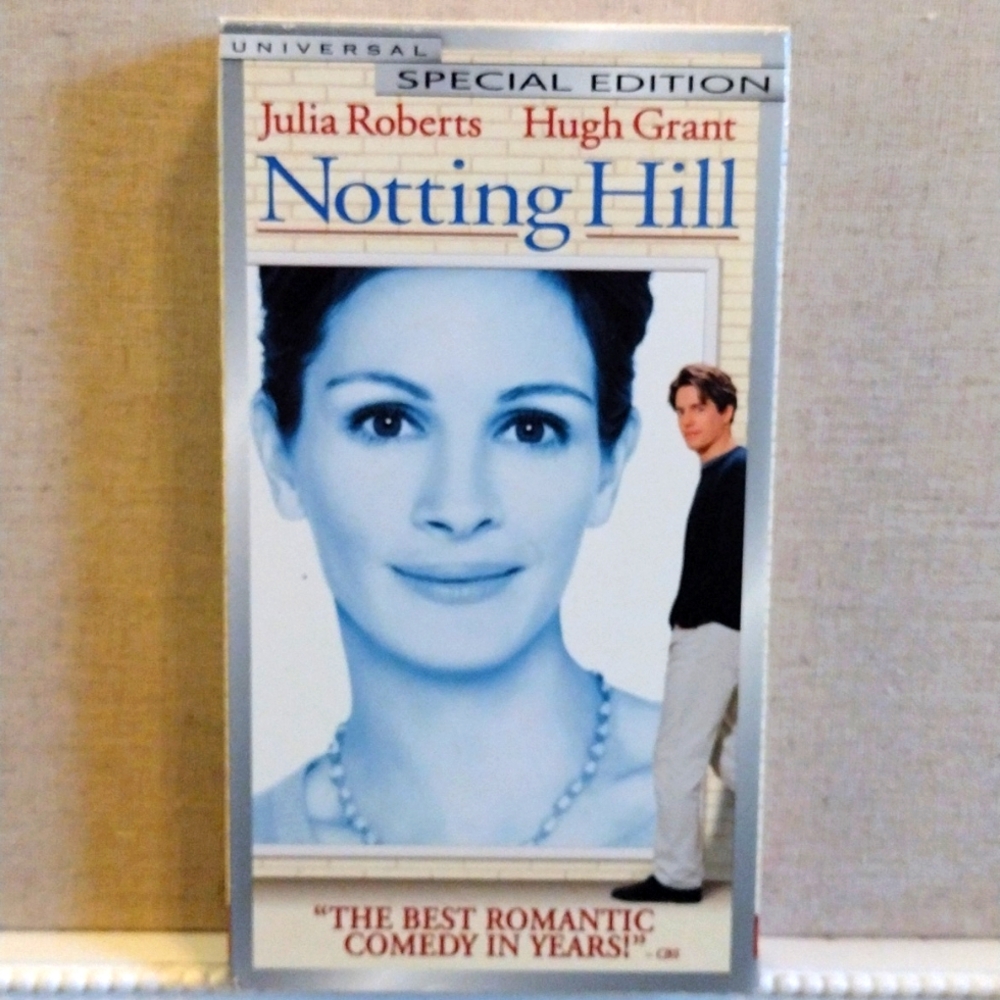 Notting Hill VHS movie.